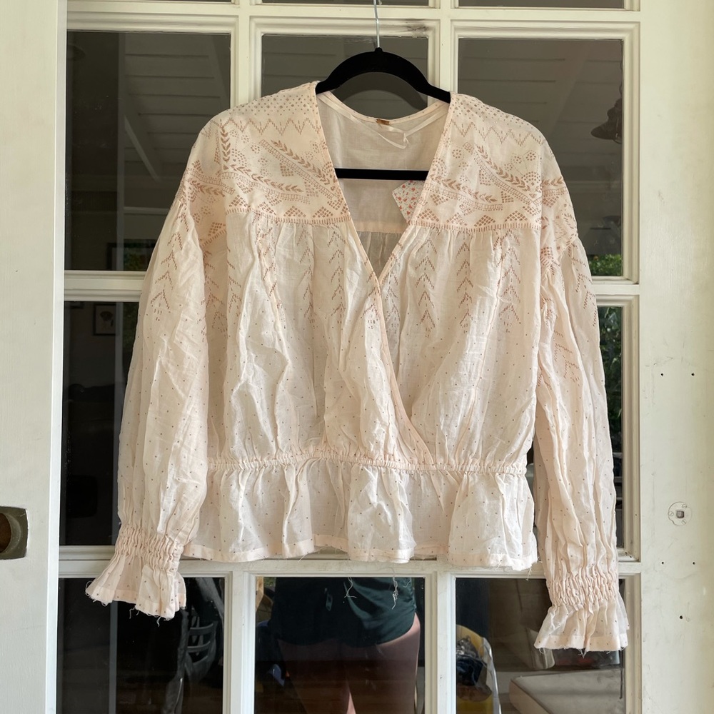 Free people blush top